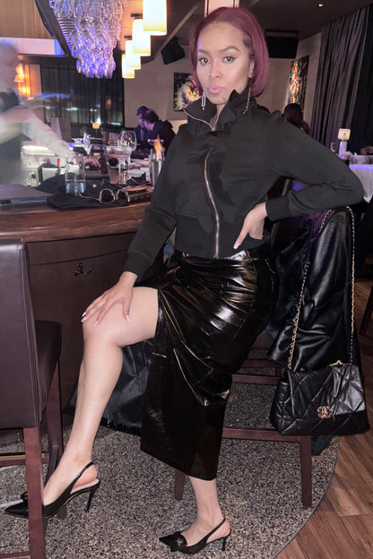 Georgia Metallic skirt